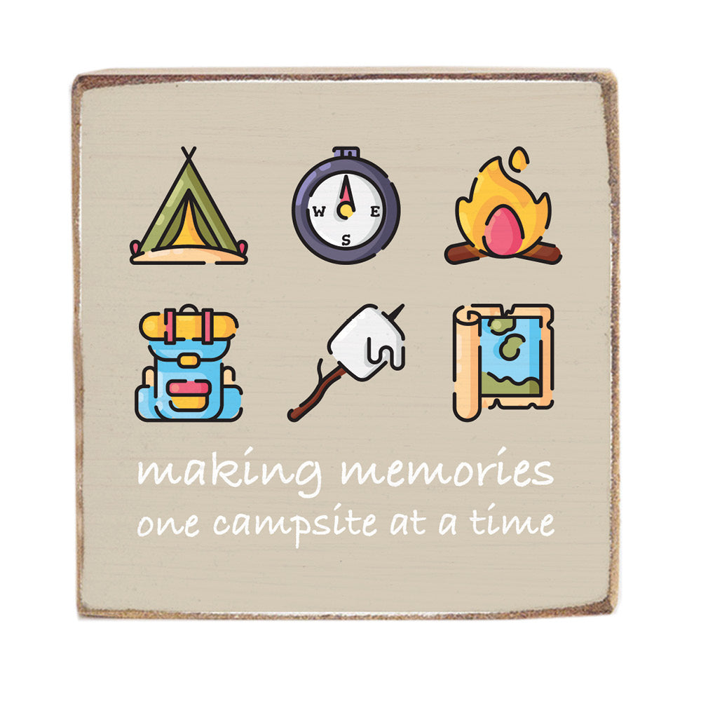 Making Memories Camper Square Block