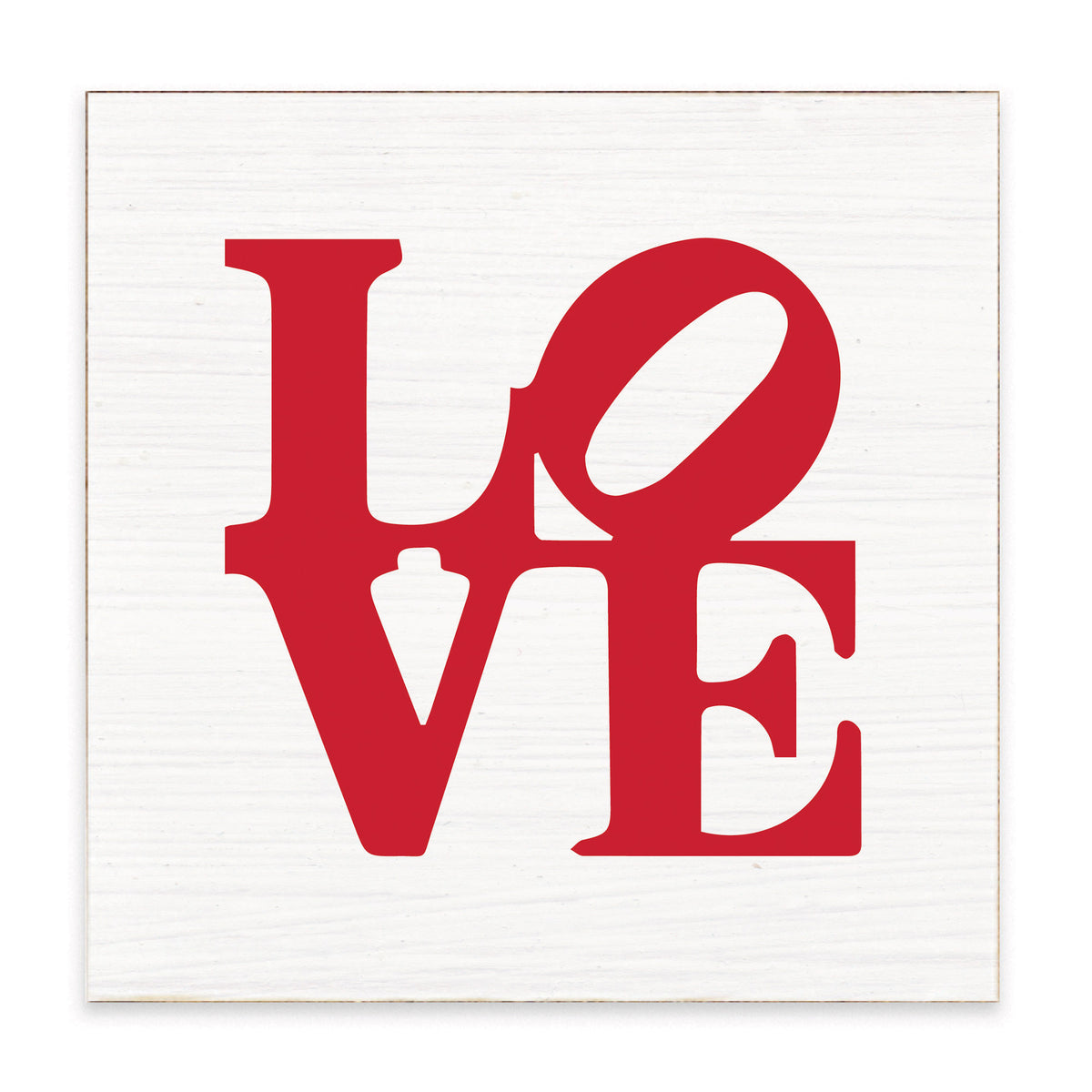 Love Stacked Block Sign