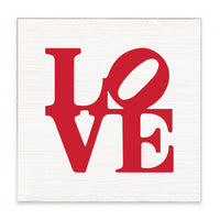 Love Stacked Block Sign