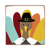 Pilgrim Turkey Wood Block