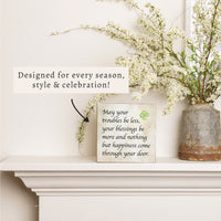 Blessings Block Sign