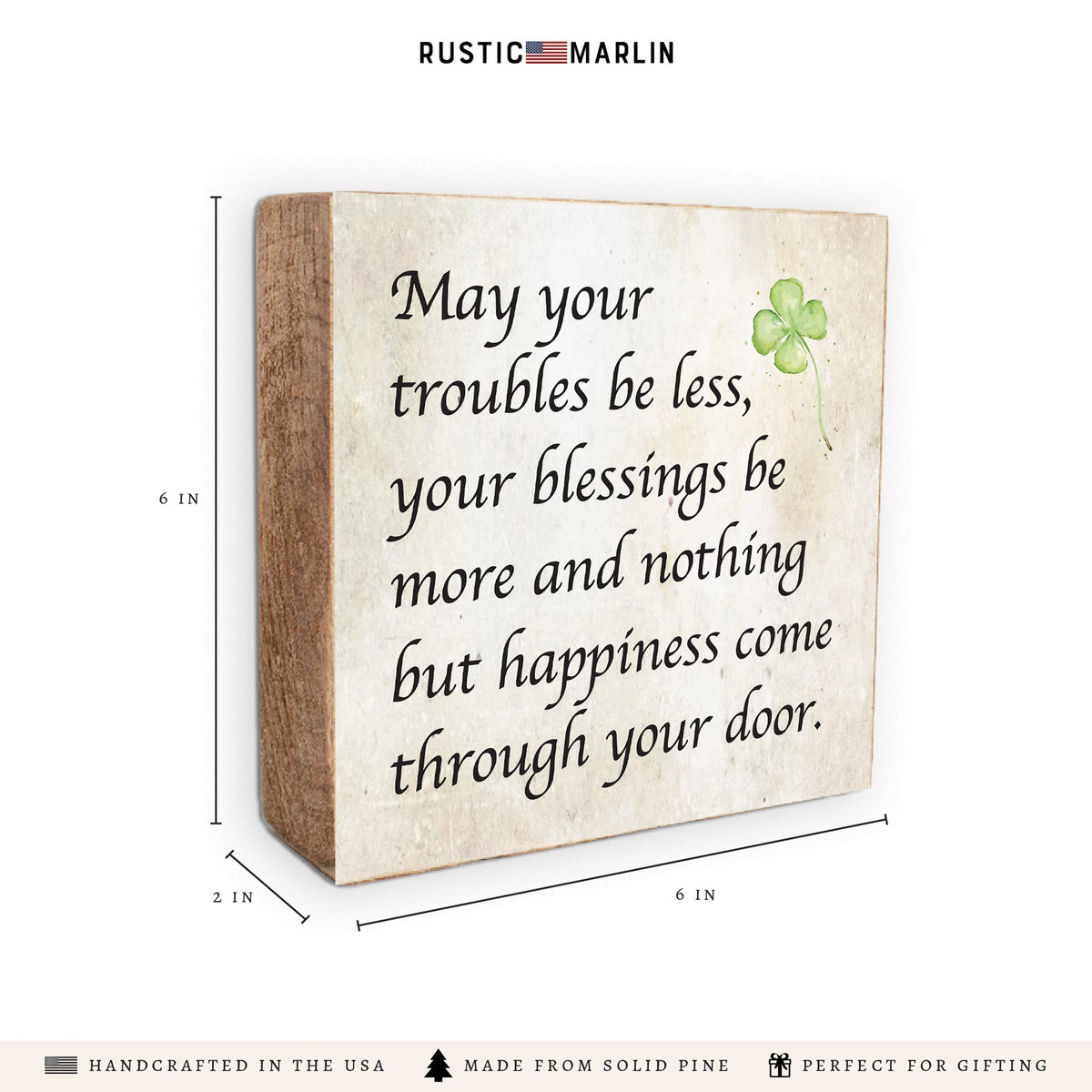 Blessings Block Sign