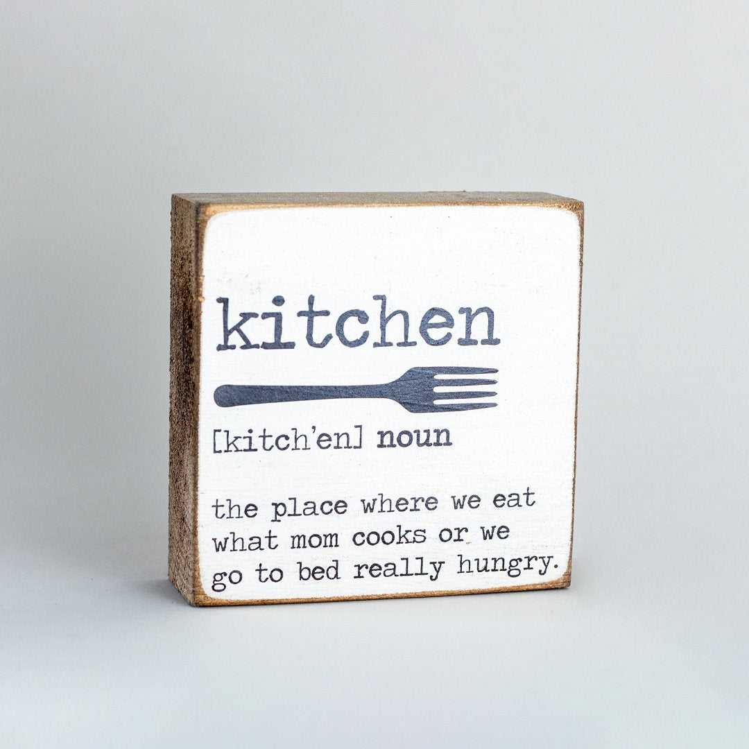 Kitchen Definition Wood Block