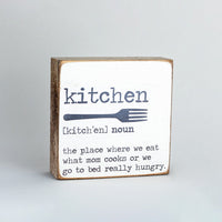Kitchen Definition Wood Block