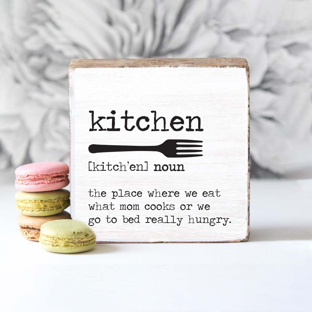 Kitchen Definition Wood Block