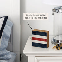 Nautical Flag Letter Block