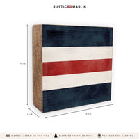 Nautical Flag Letter Block