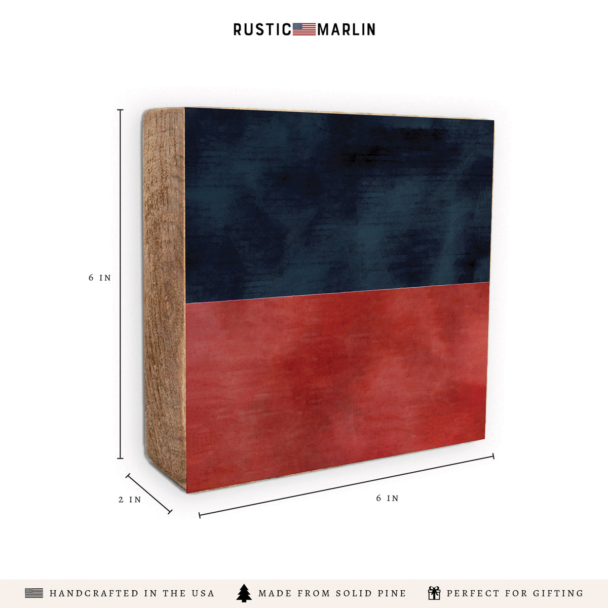 Nautical Flag Letter Block