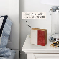 Nautical Flag Letter Block