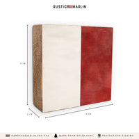 Nautical Flag Letter Block