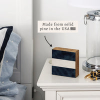 Nautical Flag Letter Block