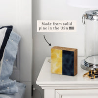 Nautical Flag Letter Block