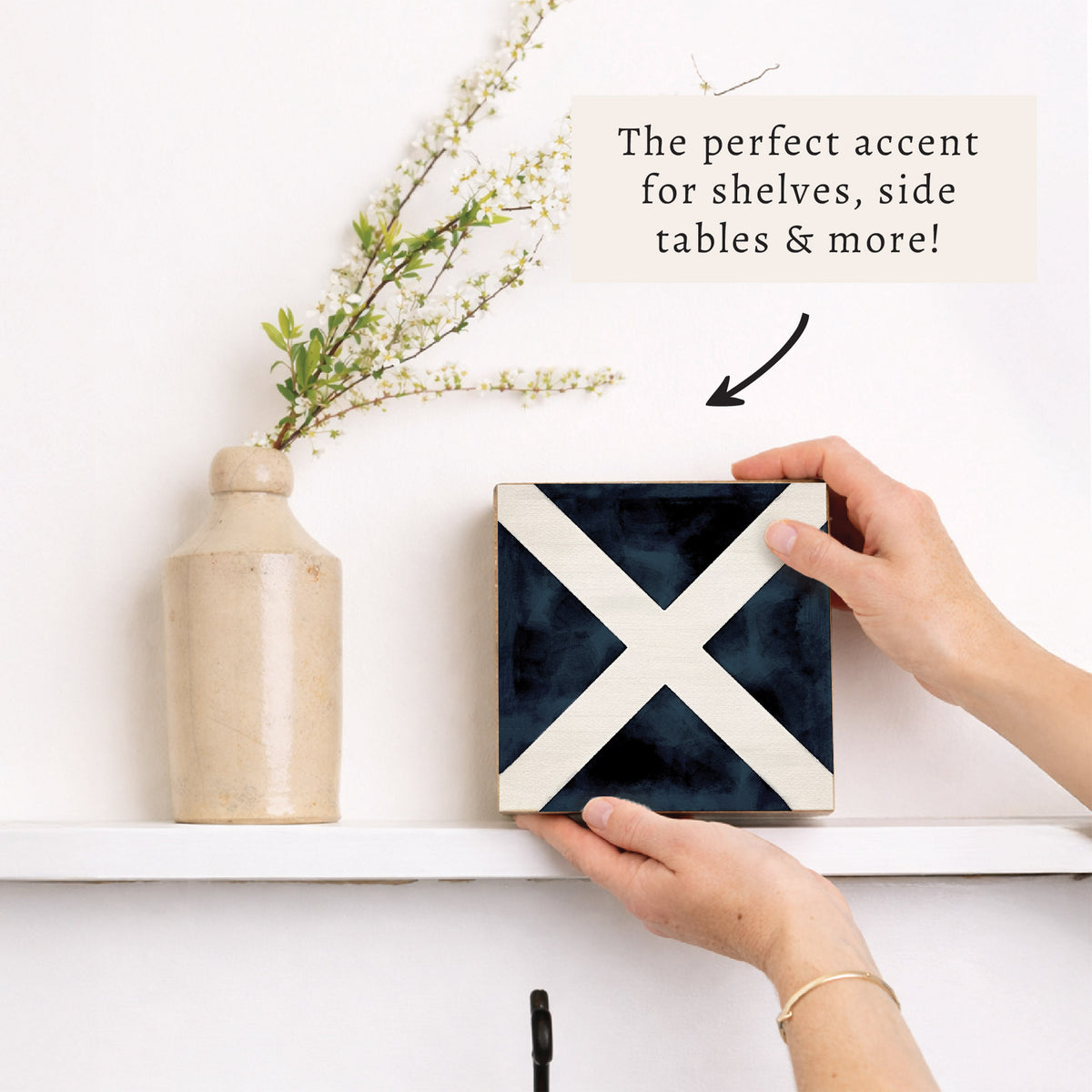 Nautical Flag Letter Block