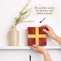 Nautical Flag Letter Block