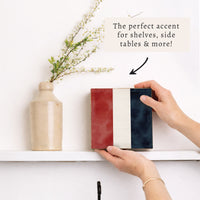 Nautical Flag Letter Block