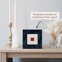 Nautical Flag Letter Block