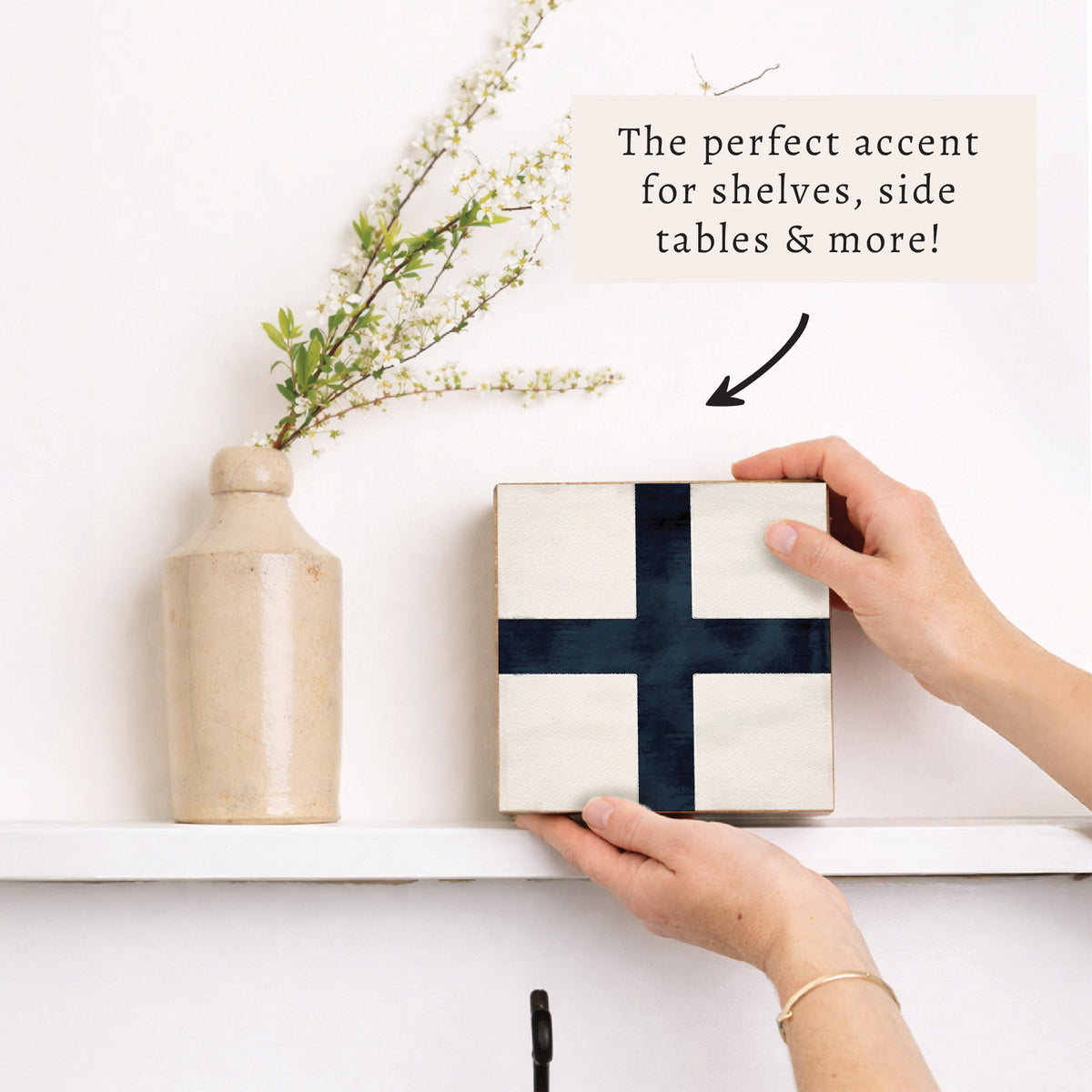 Nautical Flag Letter Block