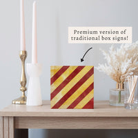 Nautical Flag Letter Block