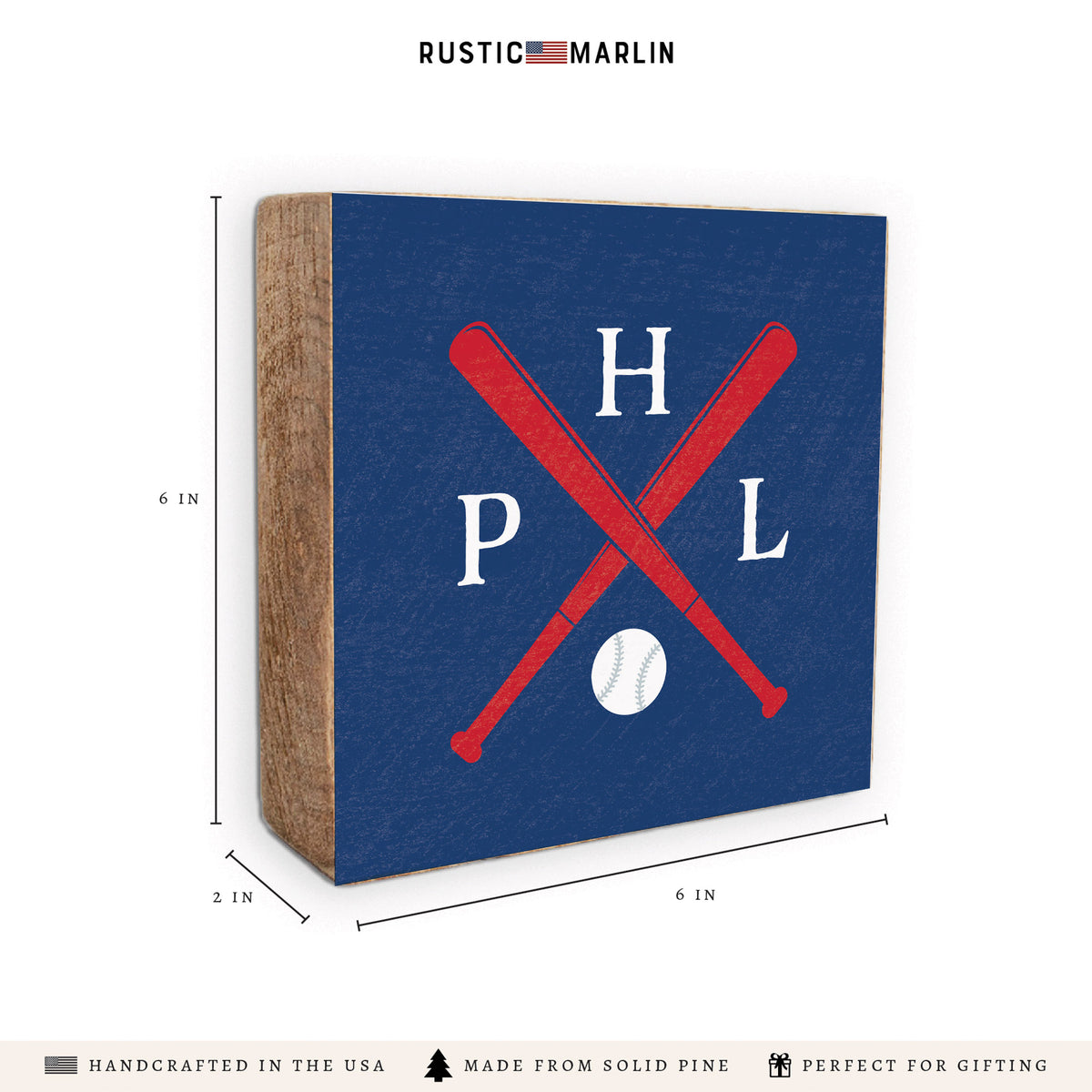 Philadelphia Baseball Bats Block Sign
