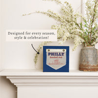 Philly Baseball Club Block Sign