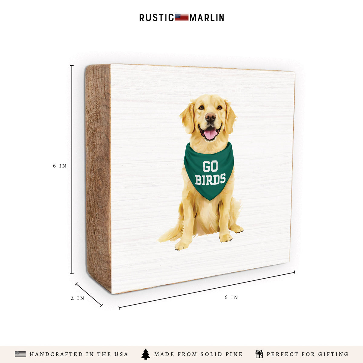 Philly Football Dog Block Sign
