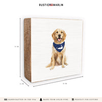 Nantucket Dog Block Sign