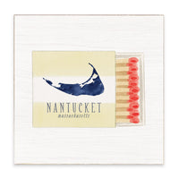 Nantucket Matchbook Block Sign