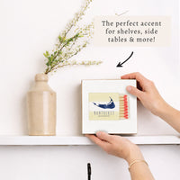 Nantucket Matchbook Block Sign