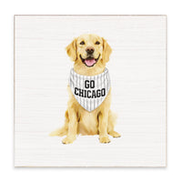 Chicago Sox Dog Block Sign
