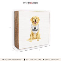 Chicago Sox Dog Block Sign