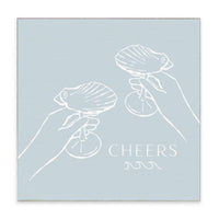Coastal Cheers Block Sign
