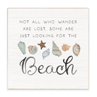 Just Looking For The Beach Block Sign