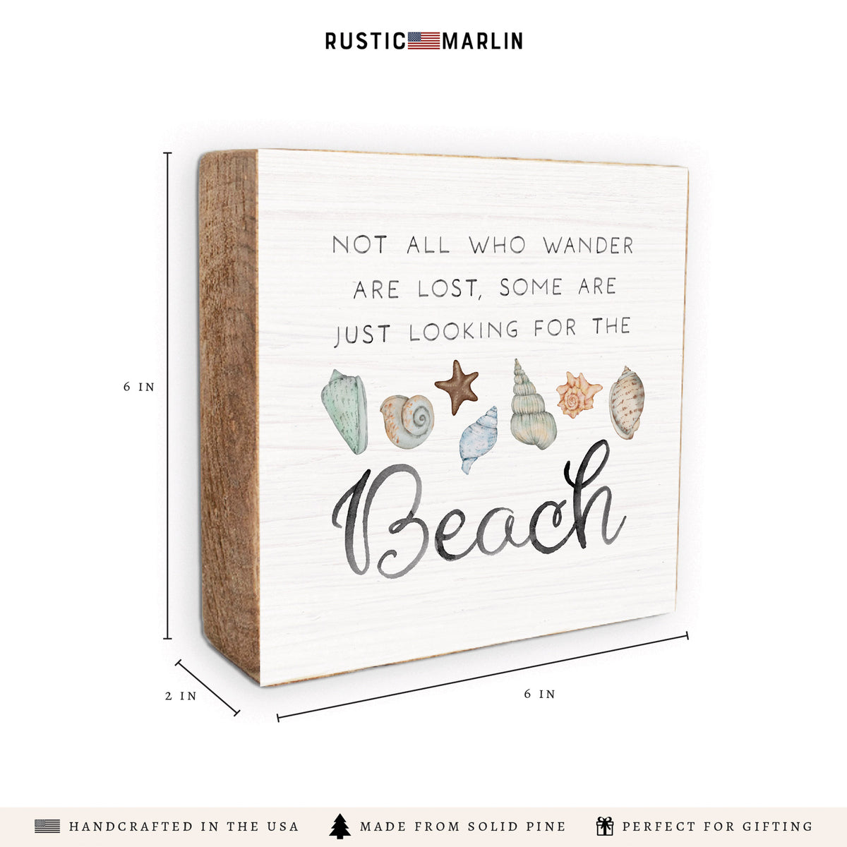 Just Looking For The Beach Block Sign