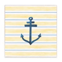 Anchor Stripe Block Sign