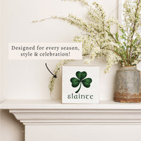 Slainte Block Sign