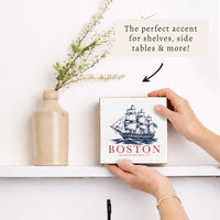 Boston Tall Ship Block Sign