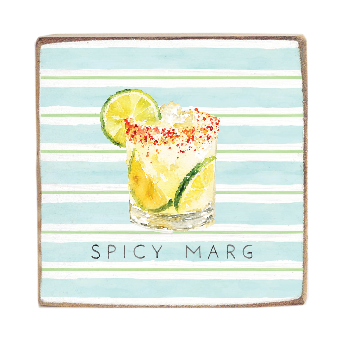 Spicy Marg Block Sign