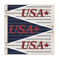 USA Penants Flag Block Sign