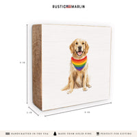 Pride Dog Block Sign
