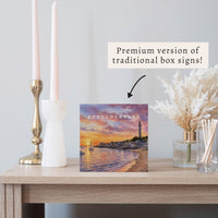 Provincetown Seascape Block Sign