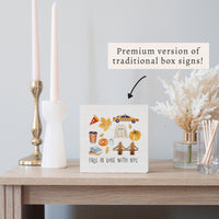 Fall In Love With Nyc Block Sign