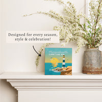 *Cape Cod Stayed Here All Season Block Sign