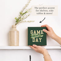 Game Day Green Bay Block Sign