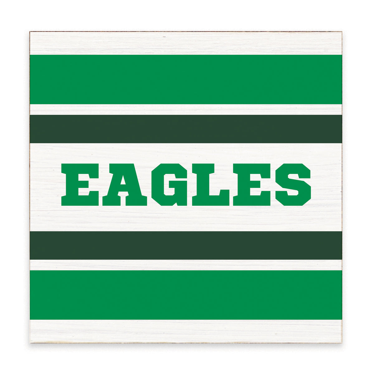 Eagles Stripes Block Sign