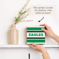 Eagles Stripes Block Sign