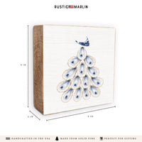 Nantucket Oyster Tree Block Sign