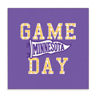 Game Day Minnesota Block Sign