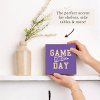 Game Day Minnesota Block Sign