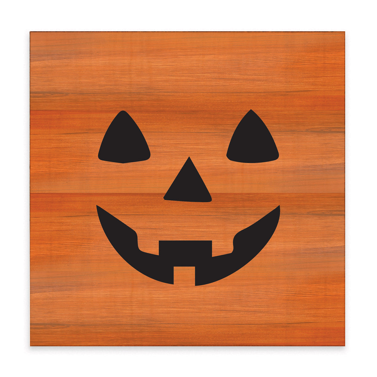 Jack-O-Lantern Block Sign