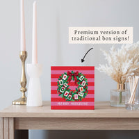 Merry Mahjong Block Sign